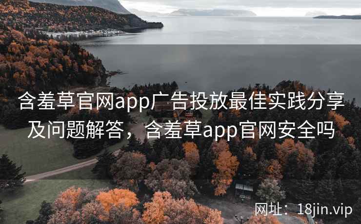 含羞草官网app广告投放最佳实践分享及问题解答，含羞草app官网安全吗